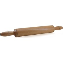 Misda Store Ahşap Vernikli Sabit Kulp Merdane 43 cm