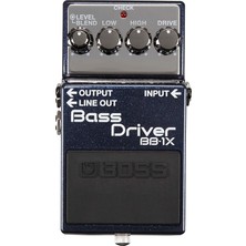 Misda Store Bb-1x Bass Driver Pedal - Pedal Etkileri, Mavi