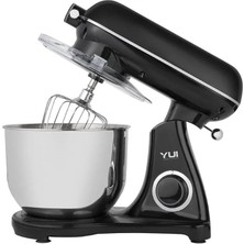 Misda Store M122 1800W Alüminyum Döküm Hamur Makinesi Stand Mikser Siyah