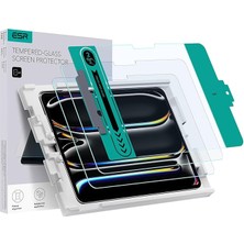 Misda Store iPad Pro 13 Inç 2024 Için 2 Parça Koruyucu Film, Temperli Cam, Kolay Uygulama Standı Ekran Koruyucu, Çizilmeye Dayanıklı, Hd Berraklık