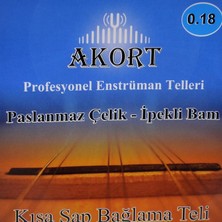 Akort Bağlama Teli Kısa Sap (0,18)