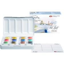 Misda Store Nights S.t. Petersburg White Night Artists Watercolors Set 12 Li Plastik Kutu