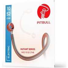 Misda Store Elektro Gitar Tel Seti, Mutant Seri, 09-42, Süper Light, Meg 09-42 Sl (10-52 Light Top Heavy Bottom, Tekli Set)