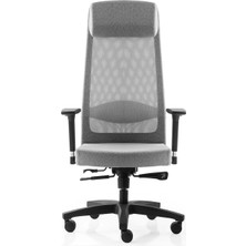 Misda Store Tarsus Business Çalışma Koltuğu Kumaş Gri