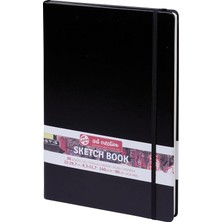 Misda Store Art Creation Sketch Book Black, Sketch Book, 80 Sheets, 21X29, 7 cm Bound