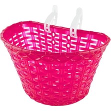 Misda Store Jant Uyumlu Hasır Desenli Plastik Çocuk Bisikleti Ön Sepet