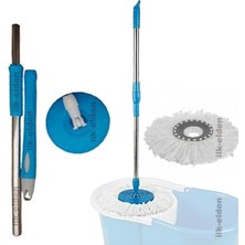 Misda Store Mop Kovası Için Komple Yedek Paspas Microfiber Mob Paspas