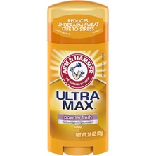 Leaf Shop Adv A/p Pwder Frsh Boyut 2.6z Arm & Hammer Ultra Max Pudra Taze Terlemeyi Önleyici Deodorant 73 G