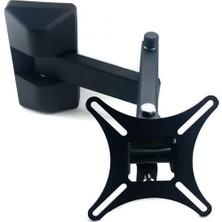 Misda Store 48 Ekran LCD LED Monitör Uyumlu Hareketli Duvar Askı Aparatı + Mini Su Terazisi Hediyeli