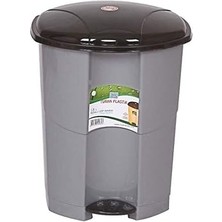 Leaf Shop 18 Lt Pedallı Çöp Kovası (10191) Beyaz