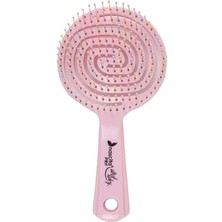 Leaf Shop Pro 3D Flexi Kontrol Açma Tarama Saç Fırçası Pembe - 40