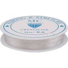 Leaf Shop Marifetlerim - Şeffaf Likralı Misina 0,6 mm