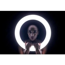 Misda Store A+ Kalite Megalux Ring Light LED Işık Halkası 21 Inç Profesyonel Influencer Işığı ve 210 cm Monopod
