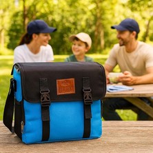 Leaf Shop Yalıtımlı Termos Piknik Kamp Çantası Büyük Boy 16 Lt Su Geçirmez