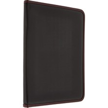 Leaf Shop 412-4 Sekreter Notluğu A4 Sekreterlik Dosyası Deri Kapaklı Sekreter Tablası, Bordo