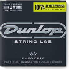 Leaf Shop Dunlop DEN1074 Nickel 8 Telli Elektro Gitar Teli (10-74)