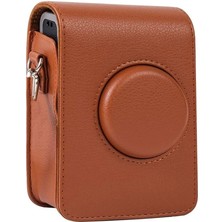 Misda Store Mini Evo Kahverengi Askılı Deri Çanta