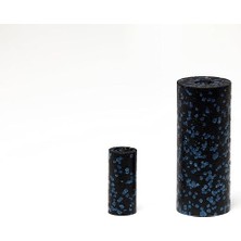 Leaf Shop 2'li Set Mini ve Mikro Foam Roller (Siyah + Mavi)