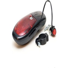 Leaf Shop Pilli Korna 8 Değişik Sesli ve Işıklı Siyah