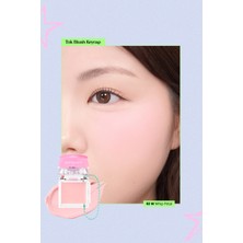 Peripera Ciltte Kremden Pudra Dokuya Dönüşen Allık Perıpera Tok Blush Keycap (02 Whip Petal)