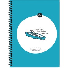 Misda Store Şeyler 18.5X25 Çizgili Defter - Küreğinin Götürdüğü Yere Git