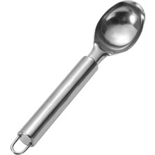 Misda Store Çelik Dondurma Kaşığı Meyve Püre Kurabiye Hamuru Alma Kaşığı CIN508