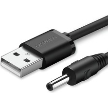 Misda Store USB Dc 5V 3.5mm Güç Kablosu 1 Metre