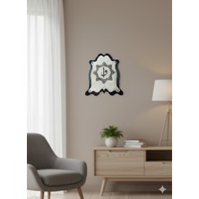 Hakiki Deri Elif-Vav Duvar Tablosu – Mdf Tabanlı