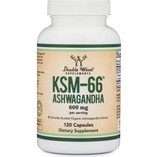 Double Wood Ksm-66 - 600 Mg 120 Capsules