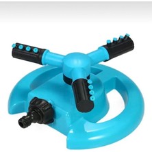 Misda Store Otomatik 360° Dönen Fıskiye 3 Kollu Ayarlanabilir Bahçe Sulama Sistemi Sehpalı