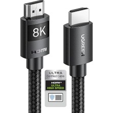 Misda Store 8k HDMI 2.1 Kablo 3D Earc Hdcp 2.2/2.3 Pc Için Ps5/ps4 Soundbar Hdtv(2m)