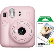 Misda Store Mini 12 Pembe Fotoğraf Makinesi ve 20'li Mini Film