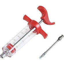 Misda Store Marine Enjektör Set Paslanmaz Çelik Iğne Baharat Sos Şırınga