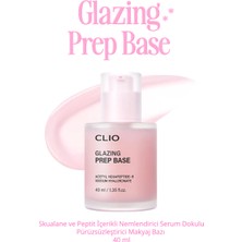 Clio Skualane, Peptit Içeren Nem Serumu Dokulu Pürüzsüzleştirici Makyaj Bazı Clıo Glazing Prep Base