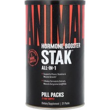 Universal Nutrition Animal, Stak, Hormone Booster, All-In-1 Pill Packs, 21 Packs