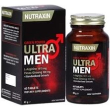 Misda Store Green Power Ultra Men L-Arginine 60 Tablet Takviye Edici Gıda
