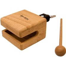 Misda Store Percussion Tycoon 4'' Temple Wood Block