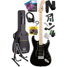 Misda Store MAP-35BK-ST Maple Klavye Ssh Profesyonel Elektro Gitar Seti