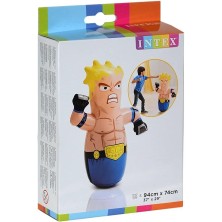 Misda Store Çocuk Şişirilebilir 3D 91 cm Boks Eldivenleri Bop Romlu Süt-Taschen Iç Dış Oyun 44672NP