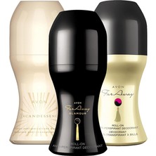 Misda Store Far Away, Incandessence ve Far Away Glamour Üçlü Kadın Rollon Paketi