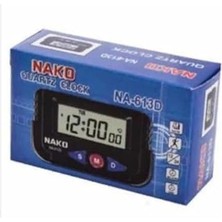 Misda Store Mini Saat - Dijital Masa Saati - Araç Saati Alarm Kronometre - Mini Kenko