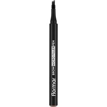 Misda Store Brow Micro Filler Doğal Görünüm Veren Uzun Süre Kalıcı Kaş Doldurma Kalemi No. 001 - Light Brown - 8682536038515