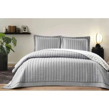 Özdilek Yatak Örtüsü.nakışlı Lıne Gri 180X250