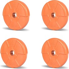 Misda Store Özel Seri 1.5 kg Turuncu Plaka-4 Adet