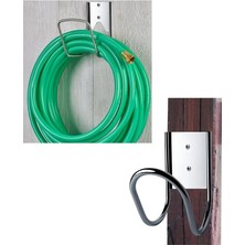 Misda Store Hortum Toplama Asma Aparatı Hortum Dolama Sarma Askı Aparatı Duvar Montajlı Metal