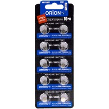 Misda Store Ag1 LR621 364A 1.5V Alkalin Pil 10'lu Paket