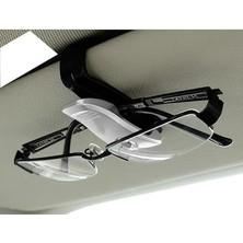 Misda Store Içi Güneşlik Gözlük Tutucu Klips | Mandallı Gözlük Askısı | Oto Güneşliğe Takılan Gözlük Aparatı