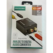 Misda Store Dijital Çevirici Rca Optik Çevirici Analog Optik Çevirici
