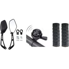 Misda Store Aksesuar Set Zil-Elcik-Ayna 3lü Siyah