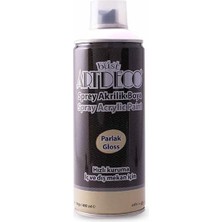 Misda Store Akrilik Sprey Boya, 400ML, Beyaz 060